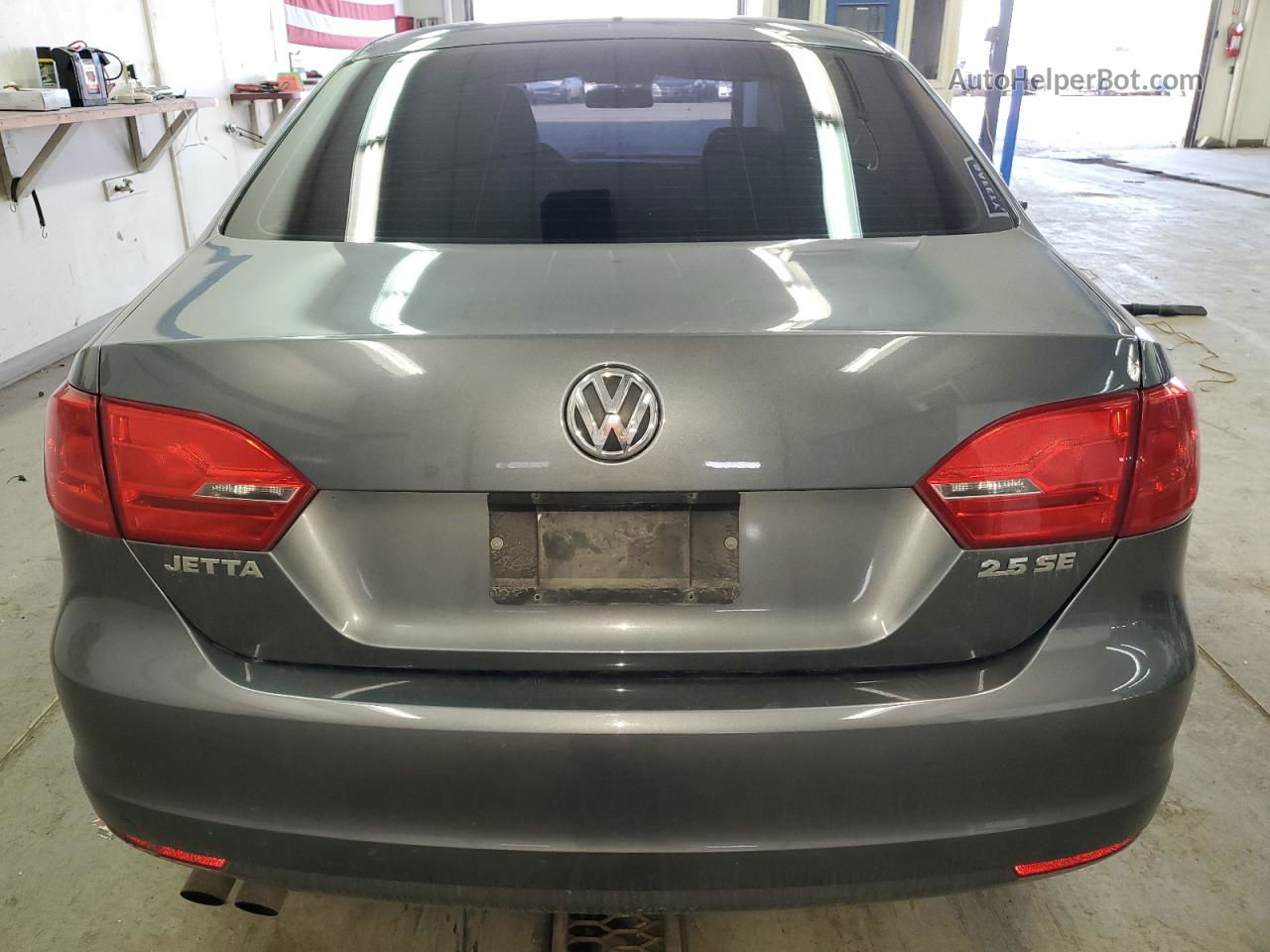 2012 Volkswagen Jetta Se Серый vin: 3VWDP7AJ9CM412946