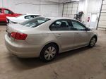 2012 Volkswagen Jetta Se Tan vin: 3VWDP7AJ9CM464917