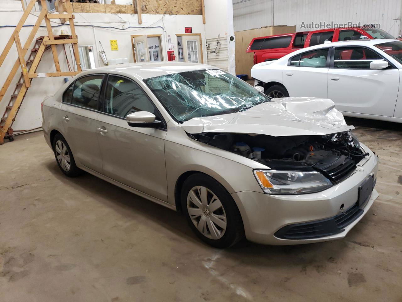 2012 Volkswagen Jetta Se Tan vin: 3VWDP7AJ9CM464917