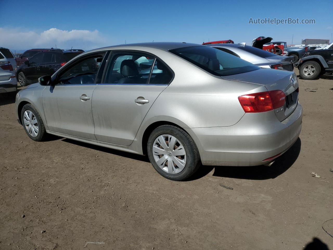 2013 Volkswagen Jetta Se Золотой vin: 3VWDP7AJ9DM275749