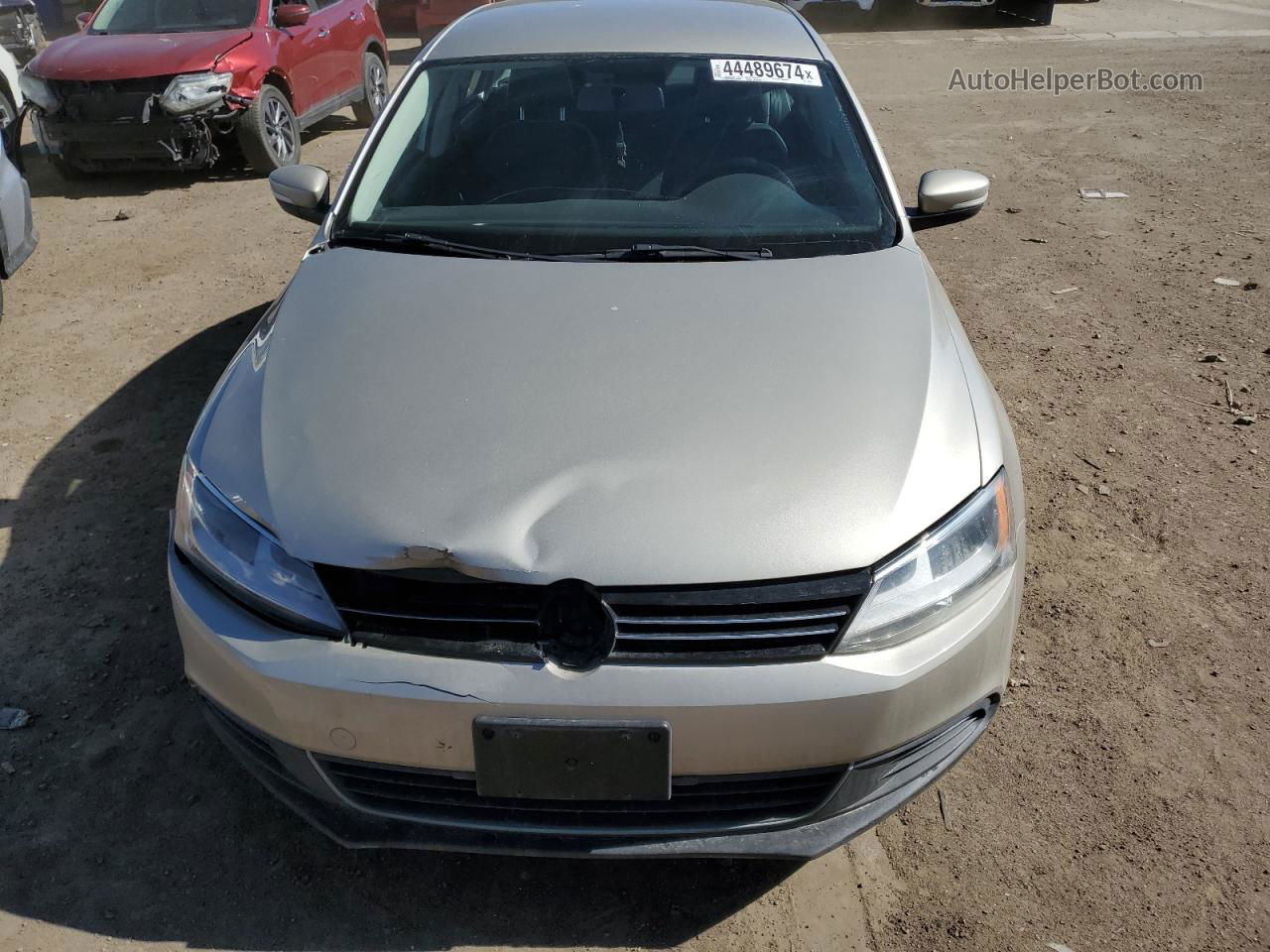 2013 Volkswagen Jetta Se Gold vin: 3VWDP7AJ9DM275749