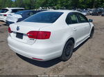 2013 Volkswagen Jetta 2.5l Se White vin: 3VWDP7AJ9DM282250