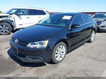 2013 Volkswagen Jetta 2.5l Se Black vin: 3VWDP7AJ9DM290915