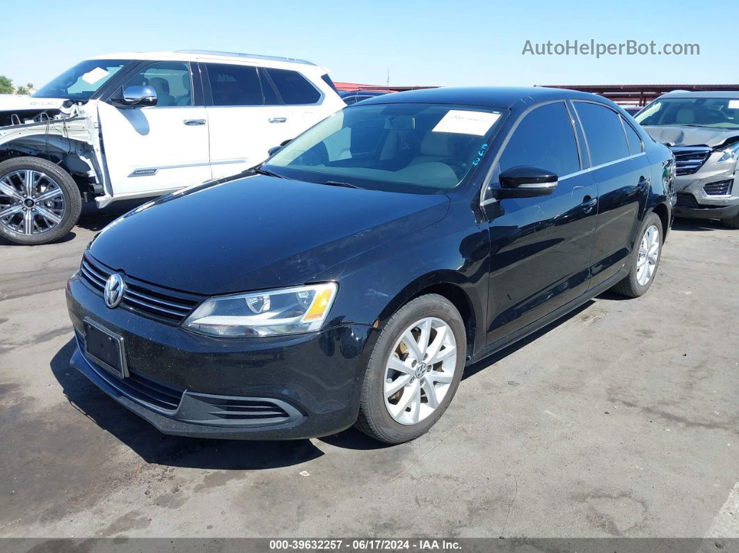 2013 Volkswagen Jetta 2.5l Se Black vin: 3VWDP7AJ9DM290915