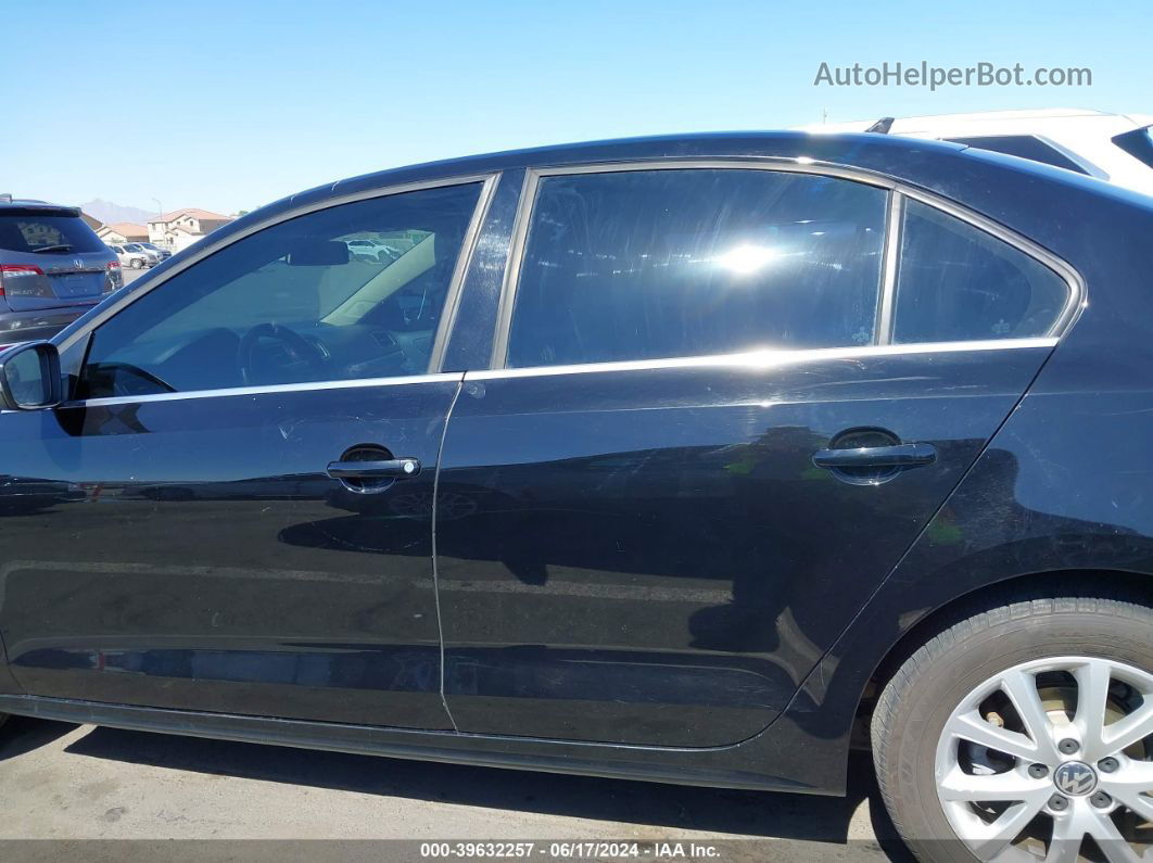 2013 Volkswagen Jetta 2.5l Se Черный vin: 3VWDP7AJ9DM290915