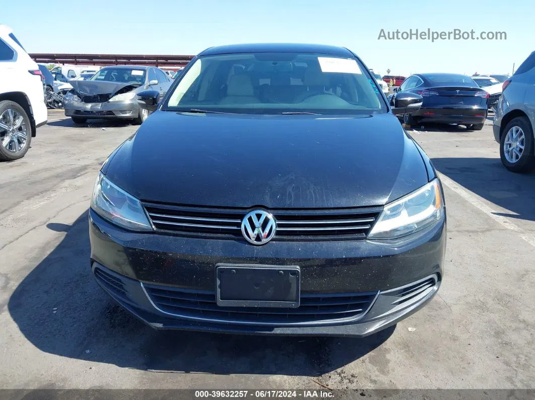 2013 Volkswagen Jetta 2.5l Se Черный vin: 3VWDP7AJ9DM290915