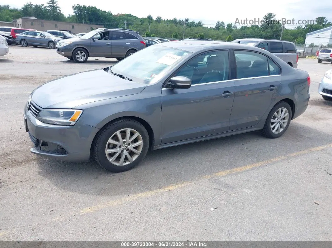 2013 Volkswagen Jetta 2.5l Se Gray vin: 3VWDP7AJ9DM420076