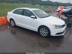 2013 Volkswagen Jetta 2.5l Se White vin: 3VWDP7AJ9DM450615