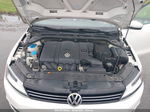 2013 Volkswagen Jetta 2.5l Se White vin: 3VWDP7AJ9DM450615