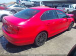 2012 Volkswagen Jetta 2.5l Se Red vin: 3VWDP7AJXCM030151