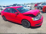 2012 Volkswagen Jetta 2.5l Se Red vin: 3VWDP7AJXCM030151