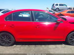 2012 Volkswagen Jetta 2.5l Se Red vin: 3VWDP7AJXCM030151