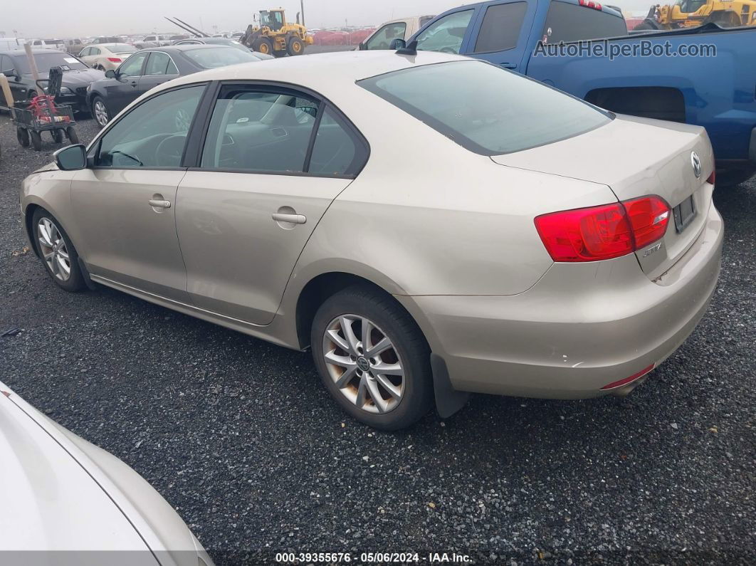 2012 Volkswagen Jetta 2.5l Se Gold vin: 3VWDP7AJXCM119699