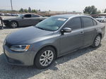 2012 Volkswagen Jetta Se Gray vin: 3VWDP7AJXCM326688