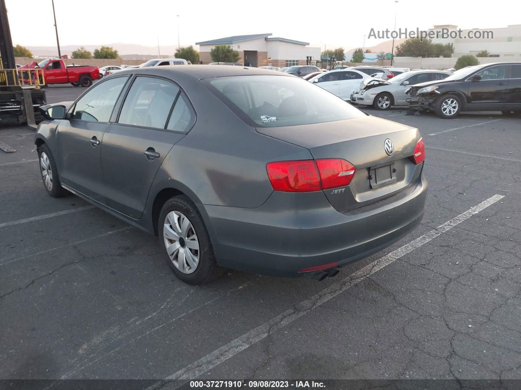 2012 Volkswagen Jetta Sedan Se Pzev Gray vin: 3VWDP7AJXCM331440