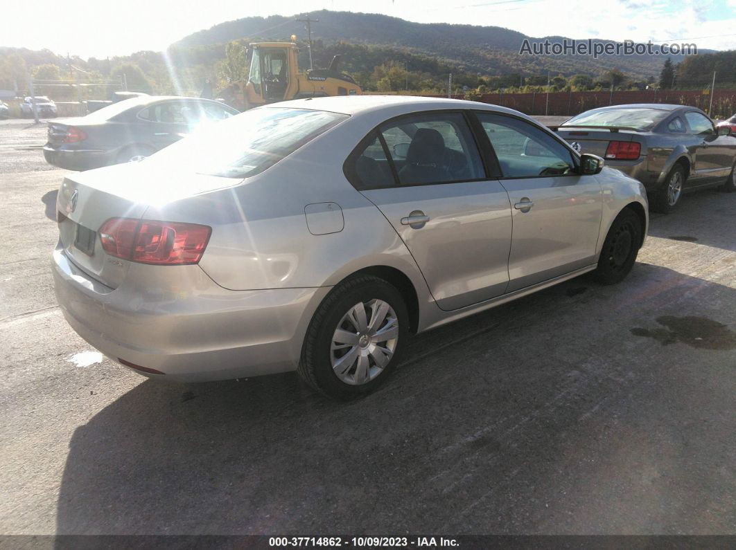 2012 Volkswagen Jetta Sedan Se Pzev Серебряный vin: 3VWDP7AJXCM331535