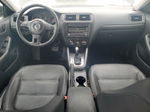 2012 Volkswagen Jetta Se Black vin: 3VWDP7AJXCM346312