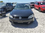 2012 Volkswagen Jetta Se Black vin: 3VWDP7AJXCM346519