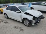 2012 Volkswagen Jetta Se White vin: 3VWDP7AJXCM347055