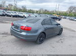 2012 Volkswagen Jetta 2.5l Se Gray vin: 3VWDP7AJXCM349338