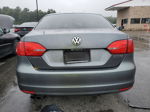 2012 Volkswagen Jetta Se Gray vin: 3VWDP7AJXCM411739