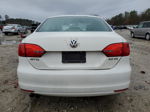 2012 Volkswagen Jetta Se White vin: 3VWDP7AJXCM461847