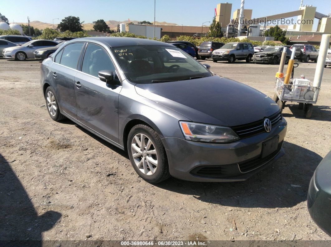 2013 Volkswagen Jetta Sedan Se W/convenience Gray vin: 3VWDP7AJXDM384463