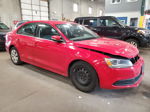 2013 Volkswagen Jetta Se Красный vin: 3VWDP7AJXDM404209