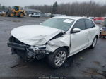 2013 Volkswagen Jetta 2.5l Se White vin: 3VWDP7AJXDM428543