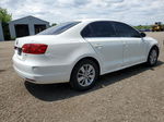 2011 Volkswagen Jetta Se White vin: 3VWDX7AJ0BM006214