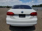 2011 Volkswagen Jetta Se White vin: 3VWDX7AJ0BM006214