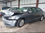 2012 Volkswagen Jetta 2.5l Se Gray vin: 3VWDX7AJ0CM114267