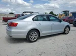 2013 Volkswagen Jetta Se Silver vin: 3VWDX7AJ0DM359880