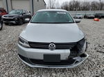 2013 Volkswagen Jetta Se Silver vin: 3VWDX7AJ0DM376226