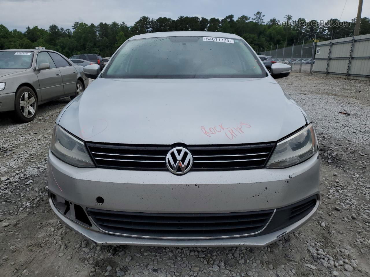 2013 Volkswagen Jetta Se Silver vin: 3VWDX7AJ0DM431855