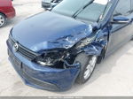 2011 Volkswagen Jetta 2.5l Se Синий vin: 3VWDX7AJ1BM009476