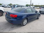 2011 Volkswagen Jetta 2.5l Se Синий vin: 3VWDX7AJ1BM009476