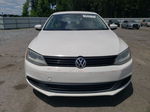 2012 Volkswagen Jetta Se White vin: 3VWDX7AJ1CM316812