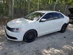 2012 Volkswagen Jetta Se White vin: 3VWDX7AJ1CM380753