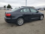 2012 Volkswagen Jetta Se Black vin: 3VWDX7AJ1CM414481