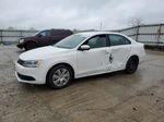 2013 Volkswagen Jetta Se White vin: 3VWDX7AJ1DM367633