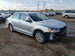 2013 Volkswagen Jetta Se Silver vin: 3VWDX7AJ1DM438569