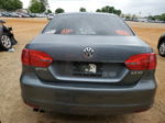 2013 Volkswagen Jetta Se Gray vin: 3VWDX7AJ1DM444372