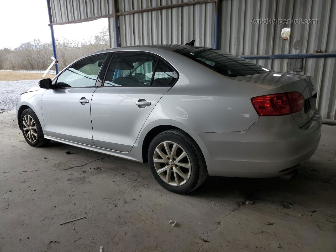 2011 Volkswagen Jetta Se Серебряный vin: 3VWDX7AJ2BM109411