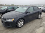 2012 Volkswagen Jetta Se Black vin: 3VWDX7AJ2CM344828