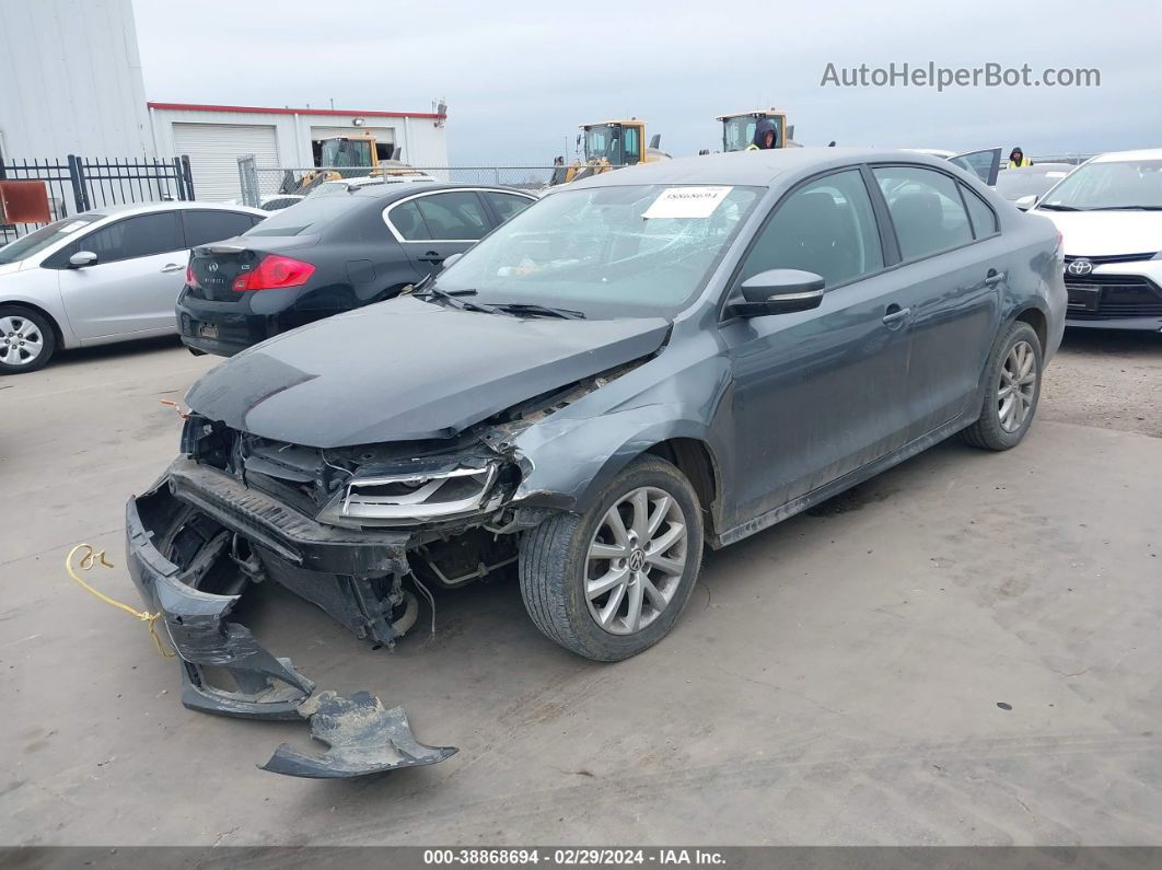 2012 Volkswagen Jetta 2.5l Se Серый vin: 3VWDX7AJ2CM356204