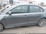 2012 Volkswagen Jetta 2.5l Se Gray vin: 3VWDX7AJ2CM356204