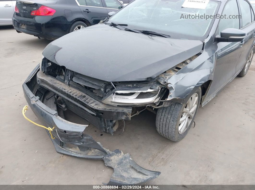 2012 Volkswagen Jetta 2.5l Se Серый vin: 3VWDX7AJ2CM356204