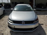 2013 Volkswagen Jetta Se Silver vin: 3VWDX7AJ2DM222004