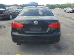 2013 Volkswagen Jetta Se Black vin: 3VWDX7AJ2DM268075